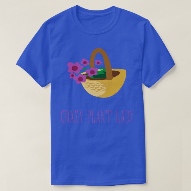 Camiseta Plantas de la planta loca Lady 3 (Diseño del anverso)