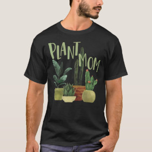 Camiseta Plantas de mamá madre mamá Cactus Succulent