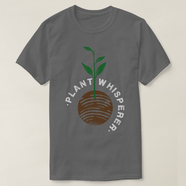Camiseta Plantas de Whisperer (Diseño del anverso)