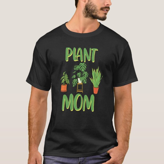 Camiseta Plantas Graciosas Que Mami Plantando Semillas Es U (Anverso)