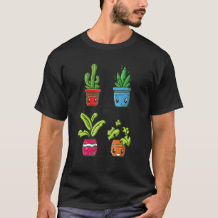 Camiseta Plantas interiores Plantando Jardín de Jardines L