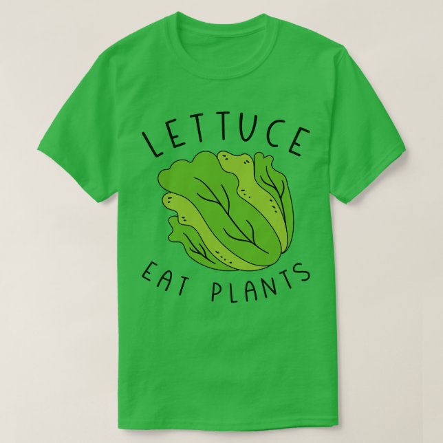 Camiseta Plantas lecheras de alimentación 2 (Diseño del anverso)