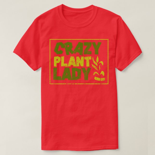 Camiseta Plantas Locas Planta Lady 2 (Diseño del anverso)