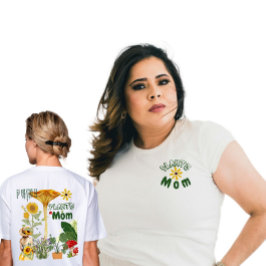 Camiseta Plantas, mamá, Día de la Madre