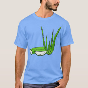 Camiseta Plantas naturales de la planta de Aloe Vera