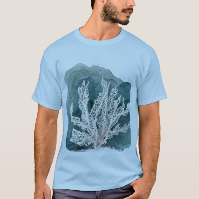 Camiseta Plantas Náuticas Marinas de Fauna (Anverso)