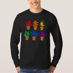 Camiseta Plantas Orgullo Lgbtq Arcoiris transexual Lo