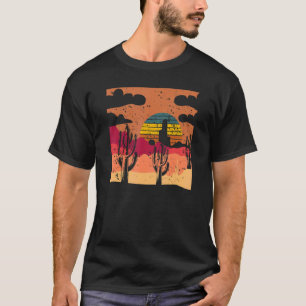 Camiseta Plantas Retro Cactus Jardinería Cuta 1