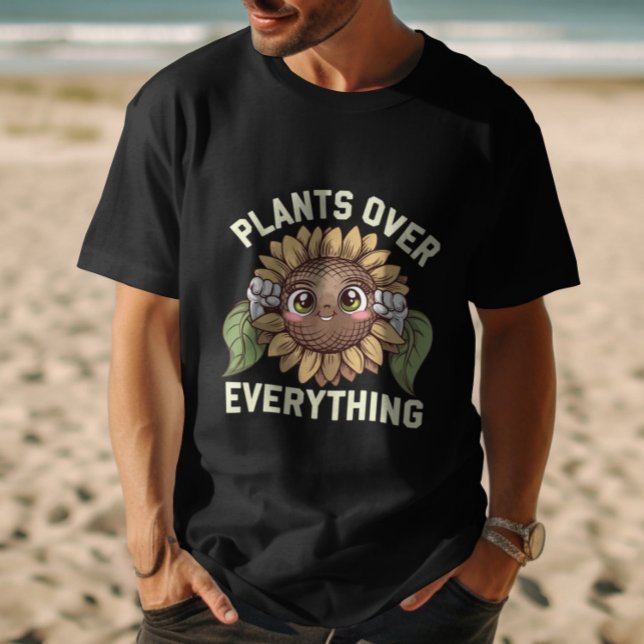 Camiseta Plantas sobre todo (Subido por el creador)