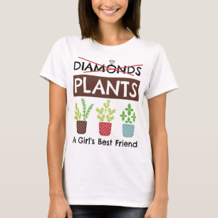 Camiseta Plantas - Un mejor amigo Chica divertido jardinero