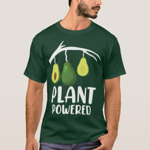 Camiseta Plantas Vegetarianas Basadas En Aguacate Vegan