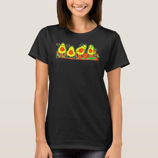 Camiseta Plantas Vegetarianas De Yoga Con Base En La Dieta  (Anverso)