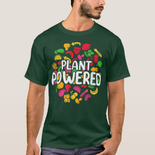 Camiseta Plantas Vegetarianas Vegetarianas Con Dieta