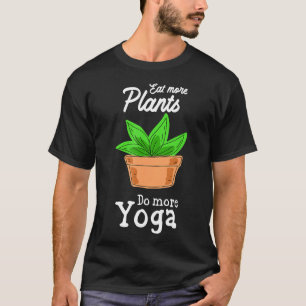 Camiseta Plantas Vegetarias Vegetarianas De Yoga Y Teac De 