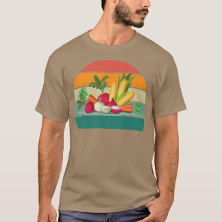 Camiseta Plantas, verduras de la Tierra Vegetales Vegetaria
