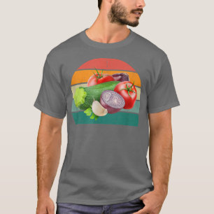 Camiseta Plantas, verduras de la Tierra Vegetales Vegetaria