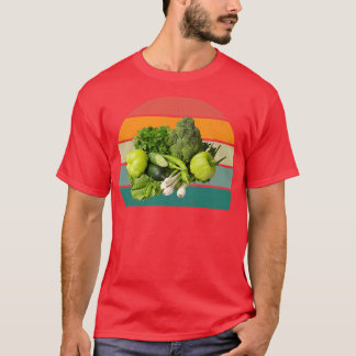 Camiseta Plantas, verduras de la Tierra Vegetales Vegetaria