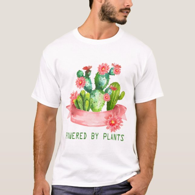 Camiseta Plantas y flores (Anverso)
