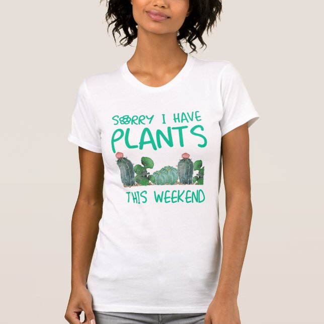 Camiseta Plantas y flores (Anverso)