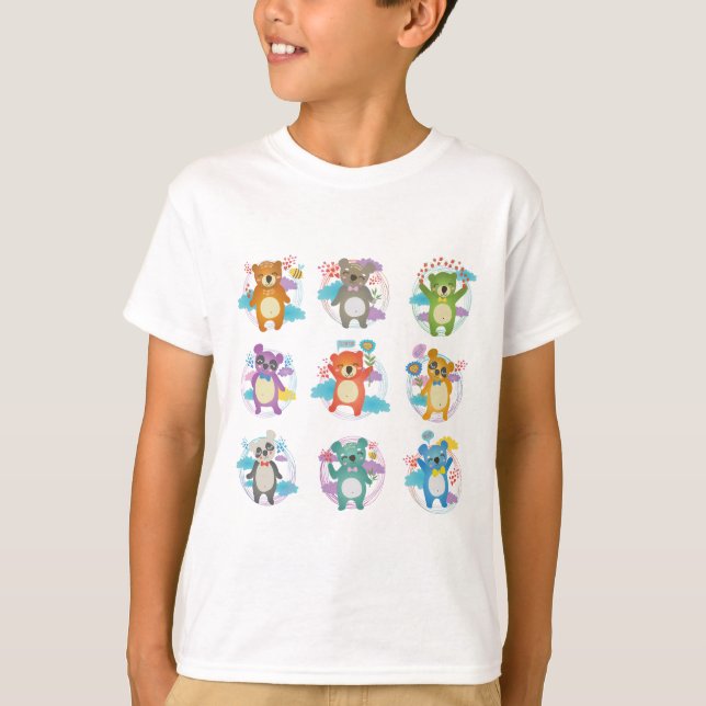 Camiseta Plantas y flores (Anverso)