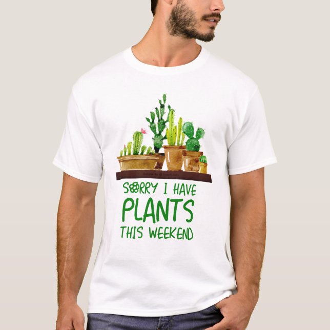 Camiseta Plantas y flores (Anverso)