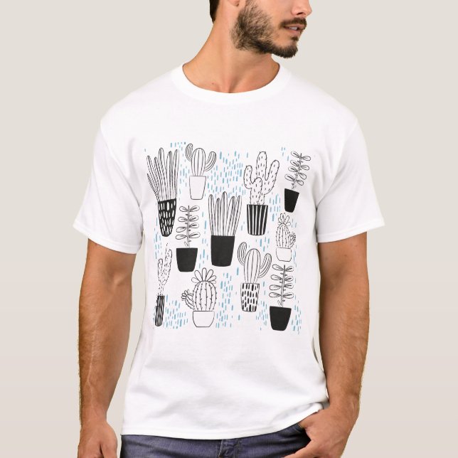 Camiseta Plantas y flores (Anverso)