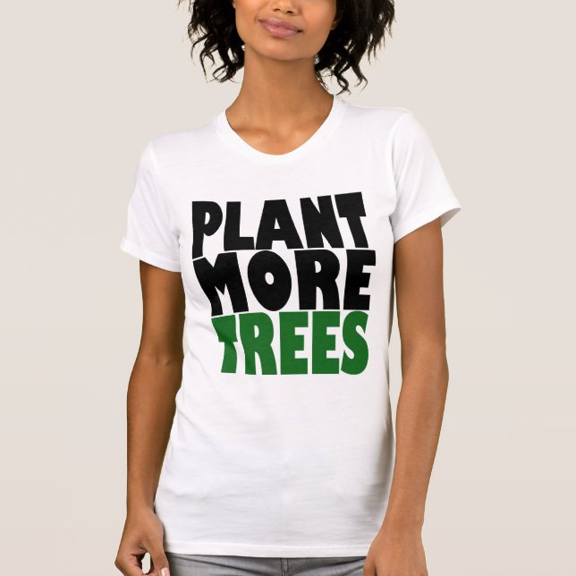 Camiseta Plante más ÁRBOLES (Anverso)