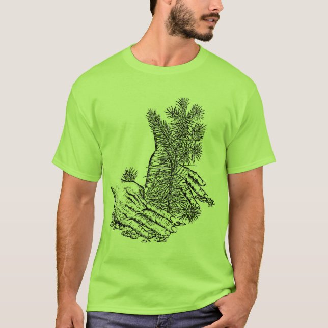 Camiseta Plante un árbol (Anverso)