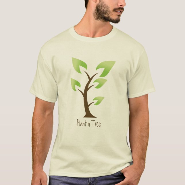 Camiseta Plante un árbol (Anverso)
