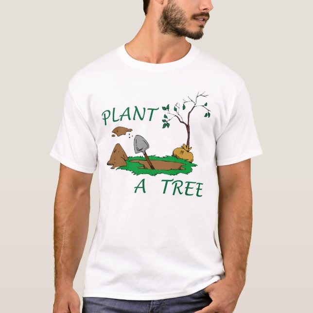 Camiseta Plante un árbol (Anverso)