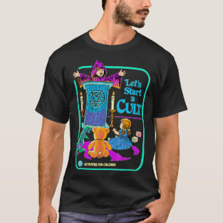 Camiseta Plantemos un culto vintage