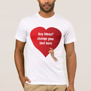 Camiseta Plantilla de amor