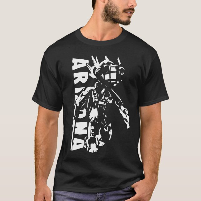 Camiseta Plantilla de Arizona (Anverso)