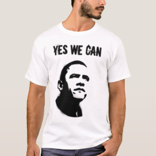 Camiseta Plantilla de Barack Obama (ambos lados)