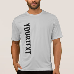 Camiseta Plantilla de calzado activado Mens texto moderno d