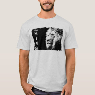 Camiseta Plantilla De Cara De León De Tees Modernos Para Ho