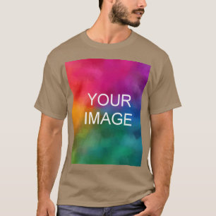 Camiseta Plantilla de color de guijarros Personalizado Aña