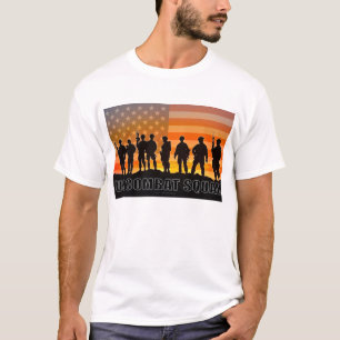 CAMISETA PLANTILLA DE COMBATE ESTADOUNIDENSE