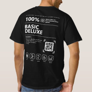 Camiseta Plantilla de diseño personalizable completamente