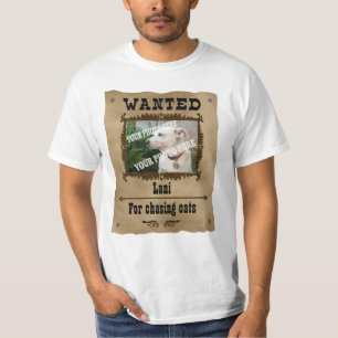 Camiseta Plantilla de encargo querida de la foto del