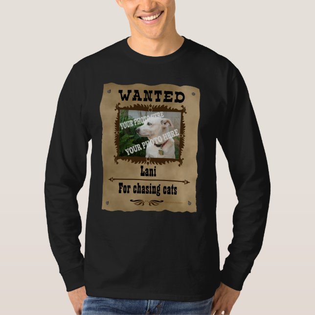 Camiseta Plantilla de encargo querida de la foto del (Anverso)