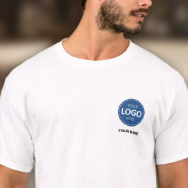 Camiseta Plantilla de envío de logotipo comercial - Nombre 