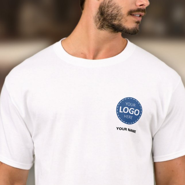 Camiseta Plantilla de envío de logotipo comercial - Nombre  (Subido por el creador)