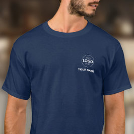 Camiseta Plantilla de envío de logotipos de empresas: cree 