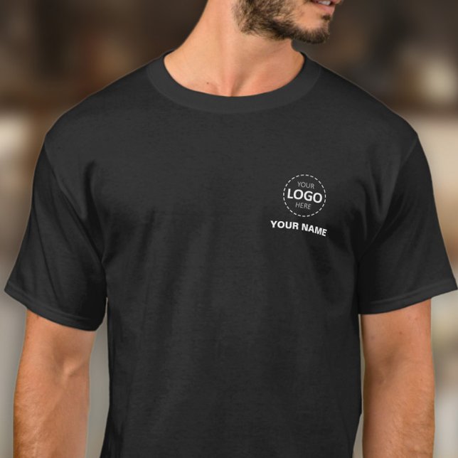 Camiseta Plantilla de envío de logotipos de empresas: cree  (Subido por el creador)