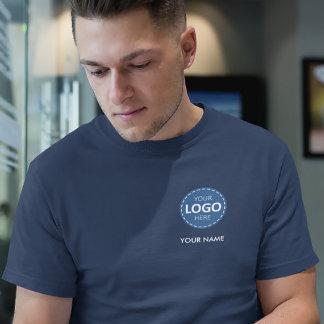 Camiseta Plantilla de envío de logotipos de empresas: cree 