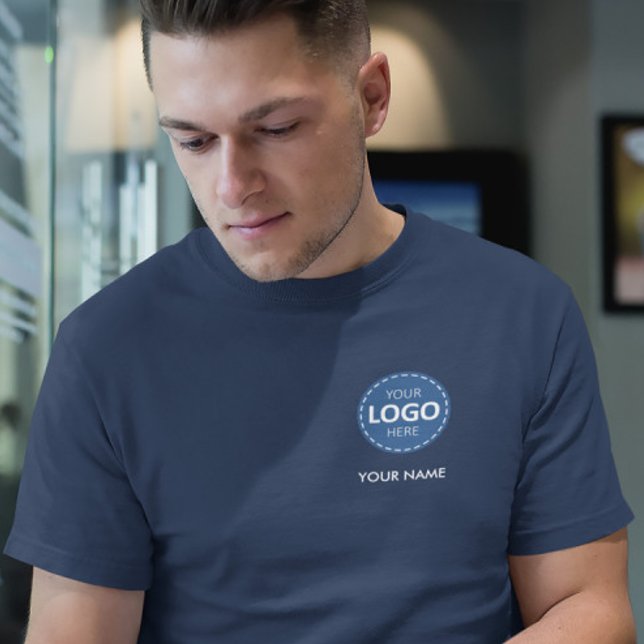 Camiseta Plantilla de envío de logotipos de empresas: cree  (Subido por el creador)