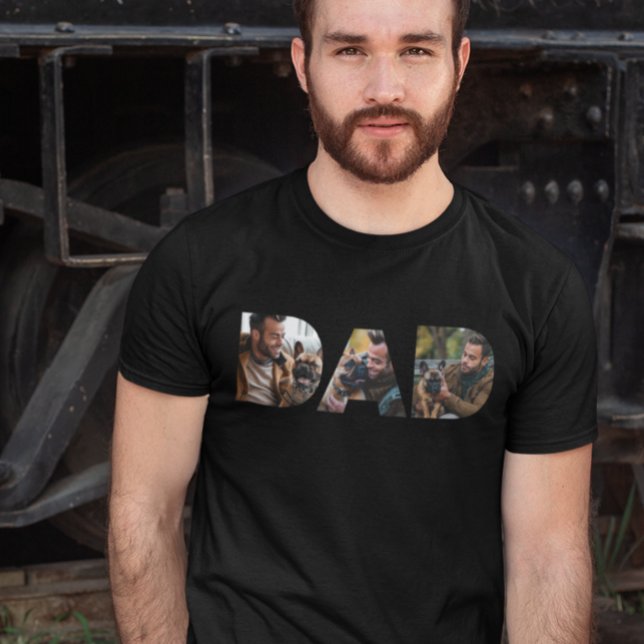 Camiseta Plantilla de foto de papá de perro (Subido por el creador)