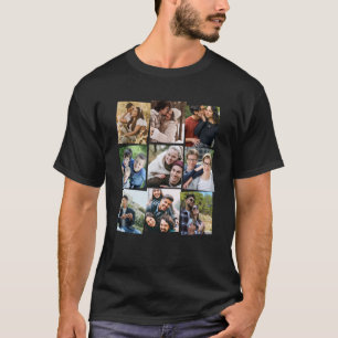 Camiseta Plantilla de fotografía personalizada