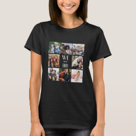 Camiseta Plantilla de fotografía personalizada "Somos famil